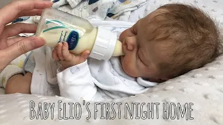 Reborn Throwback Video| Full body Silicone Baby Elio’s First Day Home🧸 Reborn Role Play