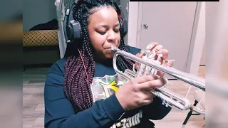 "Ballin" Mustard & Roddy Ricch Trumpet Cover by J.Chantel