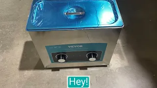 Honest review  VEVOR Ultrasonic Vinyl Record Cleaner