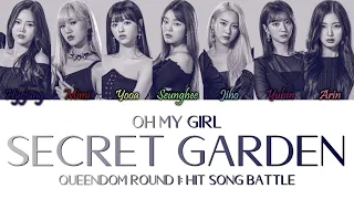OH MY GIRL (오마이걸) – Secret Garden (비밀정원) (Queendom Round 1) Han/Rom/Eng Color Coded Lyrics