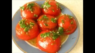 Закуска из помидоров быстро и вкусно.  Marinated tomatoes in Italian