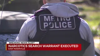 Narcotics search warrant executed in East Nashville