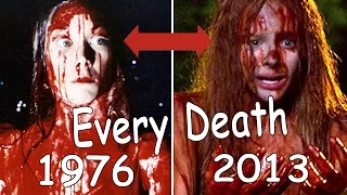 Every Death in Carrie(2013) Vs Carrie (1976)