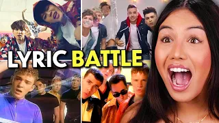 Guess The Boy Band Song From The Lyrics! | Lyric Battle