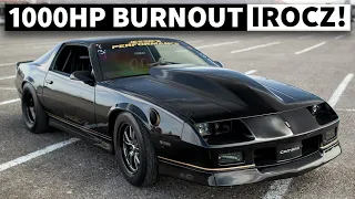 Street-trim 1000hp Third Gen Camaro: Clean and Blacked-Out Drag Racing Machine