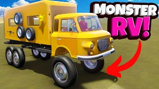 I Turned My RV into a MONSTER TRUCK in The Long Drive Mods!