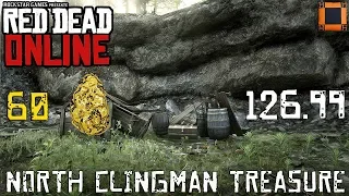 Red Dead Online - Gang Hideouts - North Clingman Treasure Map Location