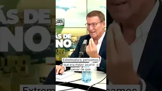 Feijóo admite que pactar con Vox en Valencia y Extremadura le "arrebató la mayoría" el 23J