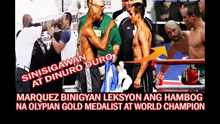 JUAN MANUEL MARQUEZ DINURO DURO,SINISIGWAN NG ISANG CUBAN OLYMPIAN GOLD MEDALIST NA WLANG RESPITO