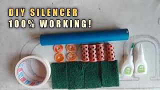 Paano gumawa ng diy silencer / 100% working!