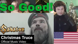 American Reacts SABATON - Christmas Truce (Official Music Video)