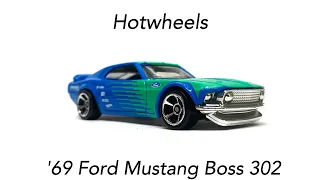 Unboxing Hot Wheels ‘69 Ford Mustang Boss 302