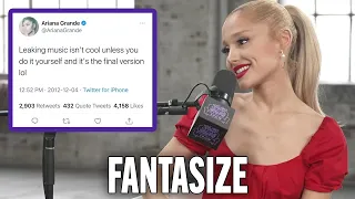 Ariana Grande on "Fantasize" Leaking Online