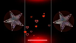 video star black screen status l heart video effect (star video effect)