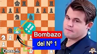 VICTORIA RÁPIDA TOTAL Y CONTUNDENTE DE MAGNUS CARLSEN!