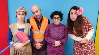 Komik video. Reyhan, İskender, Cengiz ve Gülendam mahkeme salonunda. Eğlenceli video