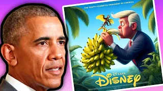 US Presidents React to PRESIDENTS in Disney Cartoons  AI Movies 😰 (PART 3)