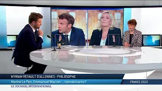 Débat Macron-Le Pen, l'analyse de la philosophe Myriam Revault d'Allones