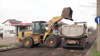 Поточний ремонт на вулиці Малиновського | Телеканал Новий Чернігів