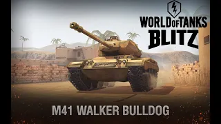 M41 Bulldog в реалистичных боях / 6 фрагов / 3110 урона / World of Tanks Blitz