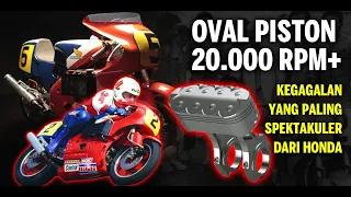 Motor GP500 Tapi PISTON nya OVAL! | HONDA NR500 | History Lesson