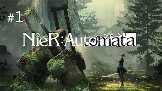 NieR: Automata - Route A - Part 1 2B and 9S (Playthrough Commentary)