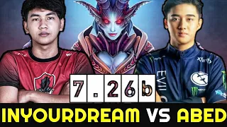 INYOURDREAM Queen of Pain vs ABED Ember Spirit - Totally Destroyed 7.26 Dota 2