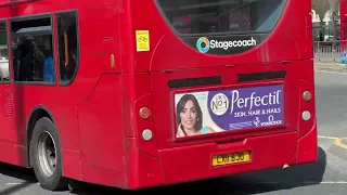 London's Buses in Stratford bus station on 18th April 2024