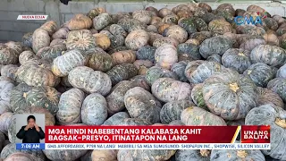 Mga hindi nabebentang kalabasa kahit bagsak-presyo, itinatapon nalang | UB