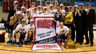 CIS Women's Basketball Championship Final: Windsor Lancers vs Regina Cougars
