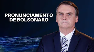 Acompanhe o 1º pronunciamento de Bolsonaro após as eleições