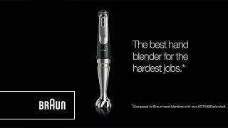 Braun MultiQuick 9 Hand Blender - The best hand blender for the hardest jobs.*