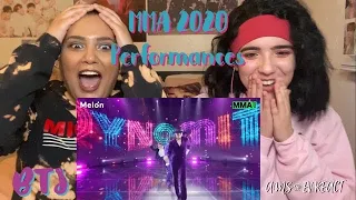 Reacting to [MMA 2020] 방탄소년단(BTS) - Black Swan Perf. + ON + Life Goes On + Dynamite | Ams & Ev React