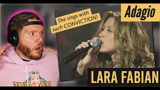 Lara Fabian ADAGIO Reaction | What a voice!!!! | Lara Fabian Adagio LIVE PERFORMANCE reaction