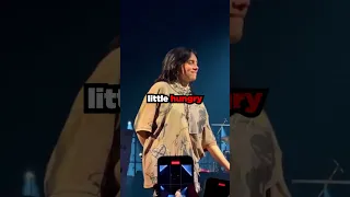 Billie Eilish Ate Takis On Stage!