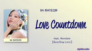 NAYEON (나연) – LOVE COUNTDOWN (feat. Wonstein) [Color_Coded_Rom|Eng Lyrics]