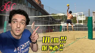 5’7 ft Spiker MONSTER VERTICAL JUMP On The Beach