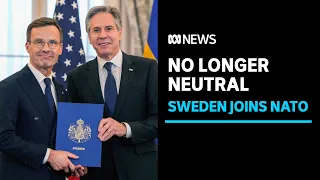 Sweden officially joins NATO alliance | ABC News