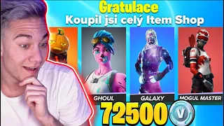 Vykoupil jsem CELÝ itemshop ve Fortnite! (Neskutečně drahé!)