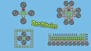 Crazy Monster Wheel Inventions in Bad Piggies