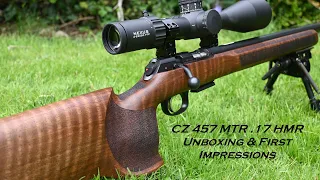 CZ 457 MTR in 17 HMR, Unboxing and FIRST IMPRESSIONS, what are YOUR thoughts on it?