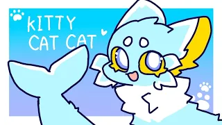 KITTY CAT CAT 🐟ANIMATION MEME🐟 Flipaclip