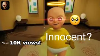 HOW CAN THIS BABY TELEPORT? 😰😞 / The Baby In Yellow Gameplay 