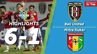 Bali United vs Mitra Kukar: 6-1 All Goals & Highlights