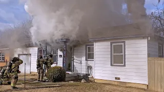 Mid Day House Fire in District 4 | Tulsa, OK