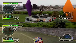 Twisted Metal 3. Flower Power & Roadkill teamplay