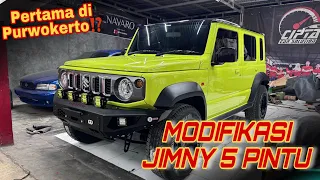 MODIF EKSTERIOR SUZUKI JIMNY 5 PINTU PERTAMA DI CIPTA CAR ⁉️