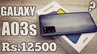 Galaxy A03s Blue Colour Unboxing - Should You Buy it ?