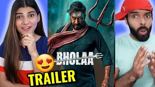 Bholaa Trailer Reaction | Ajay Devgn | Tabu | Bholaa Reaction