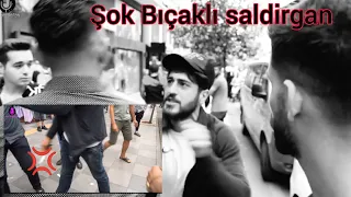 ŞOK!  Sokak Röportajında BIÇAKLI Saldırı.